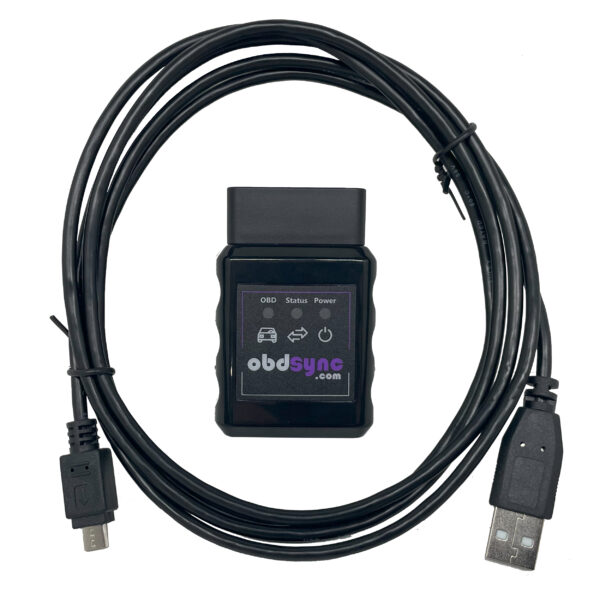 OBDSync Holden programming tool and USB cable