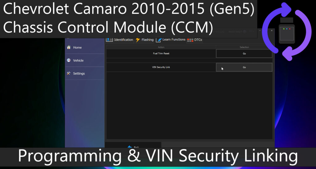 Chevrolet Camaro Gen5 Chassis Control Module (CCM) Replacement ...
